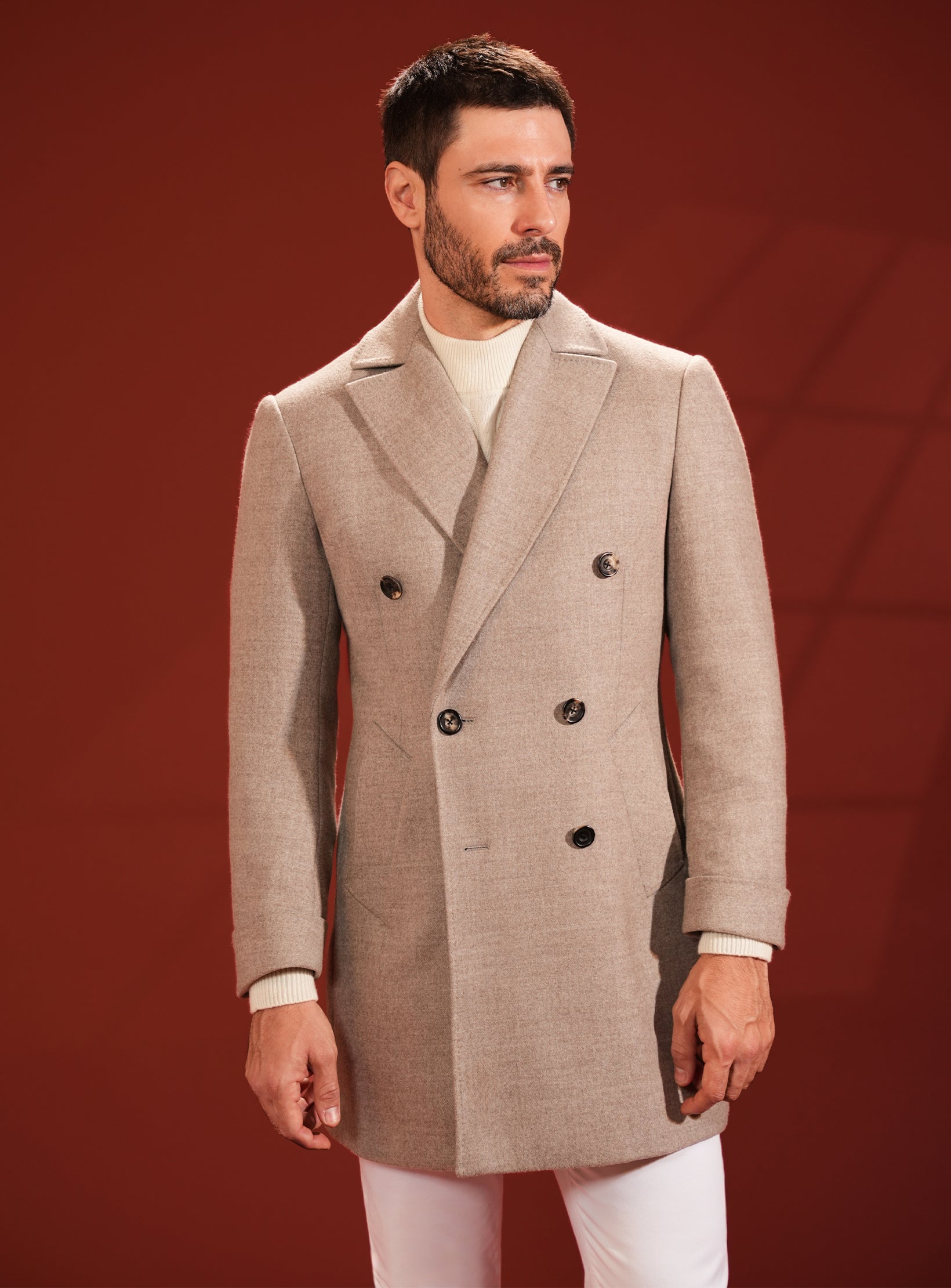 The Kensington Wool-Cashmere Overcoat