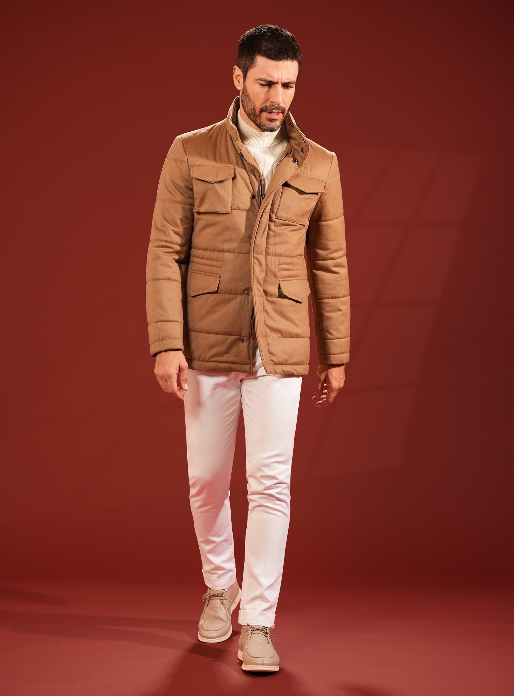 The Cortina Cashmere Field Jacket