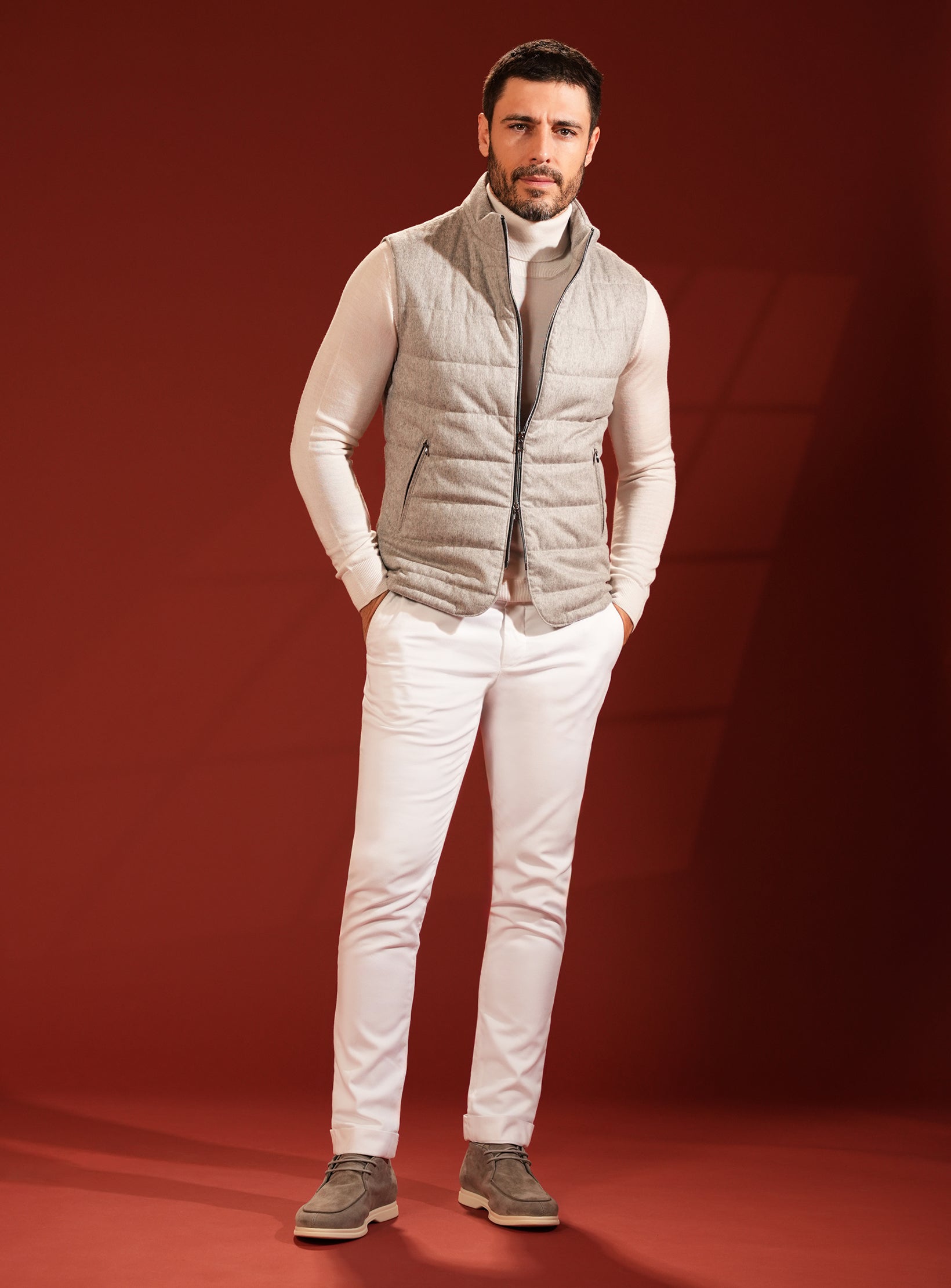 The Body Warmer in Pure Wool