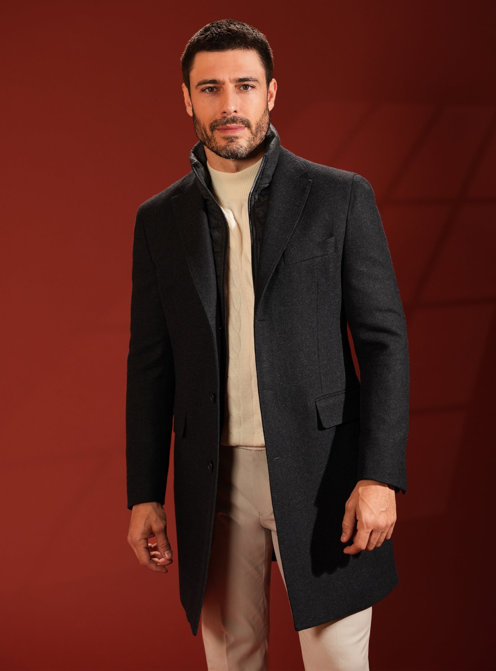 Luxurious Wool OverCoat