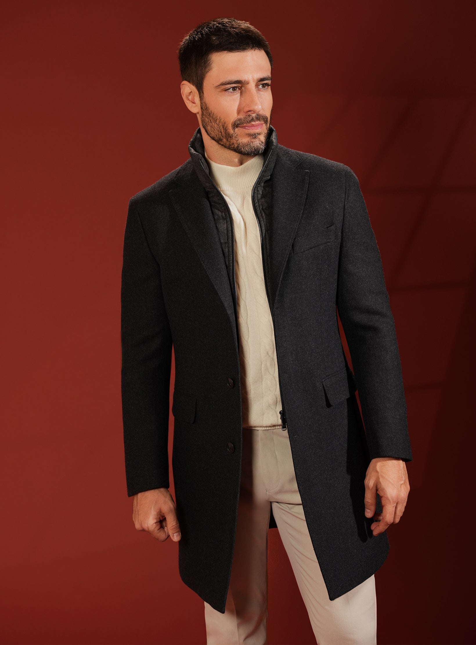 Luxurious Wool OverCoat