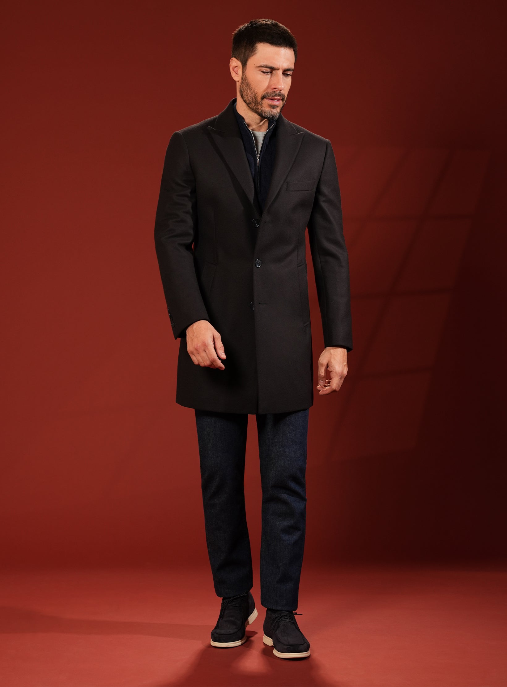 The Prestige Pure Wool Overcoat