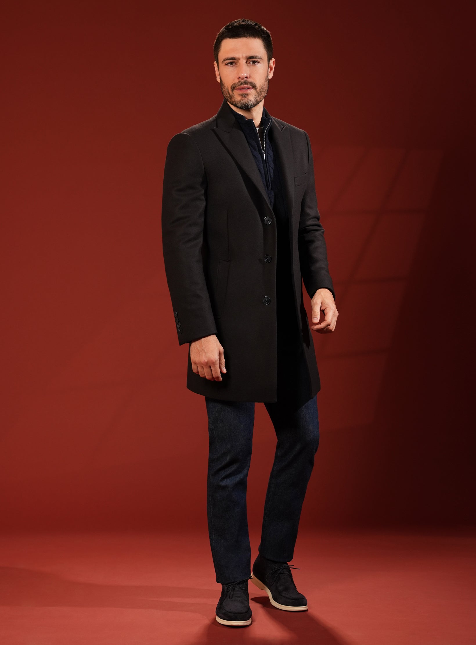 The Prestige Pure Wool Overcoat