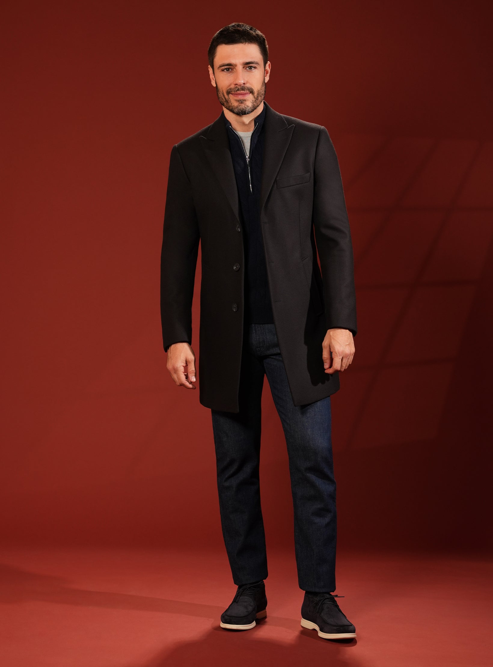 The Prestige Pure Wool Overcoat