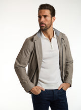 Alcantara Elegance Bomber Jacket