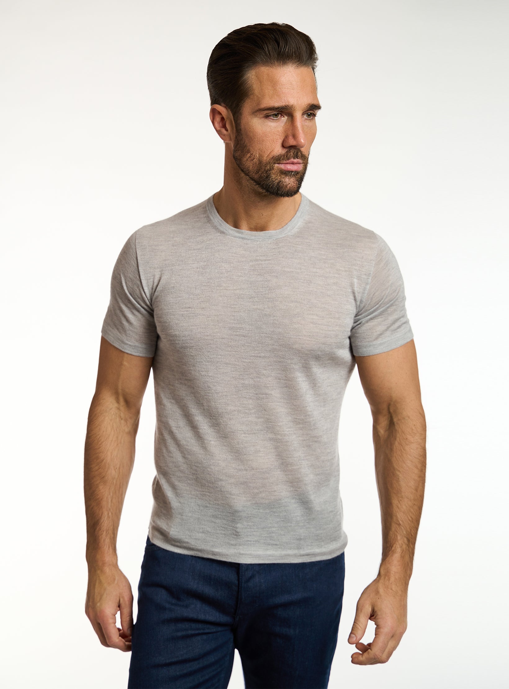 Premium T-shirt Cashmere & Cotton
