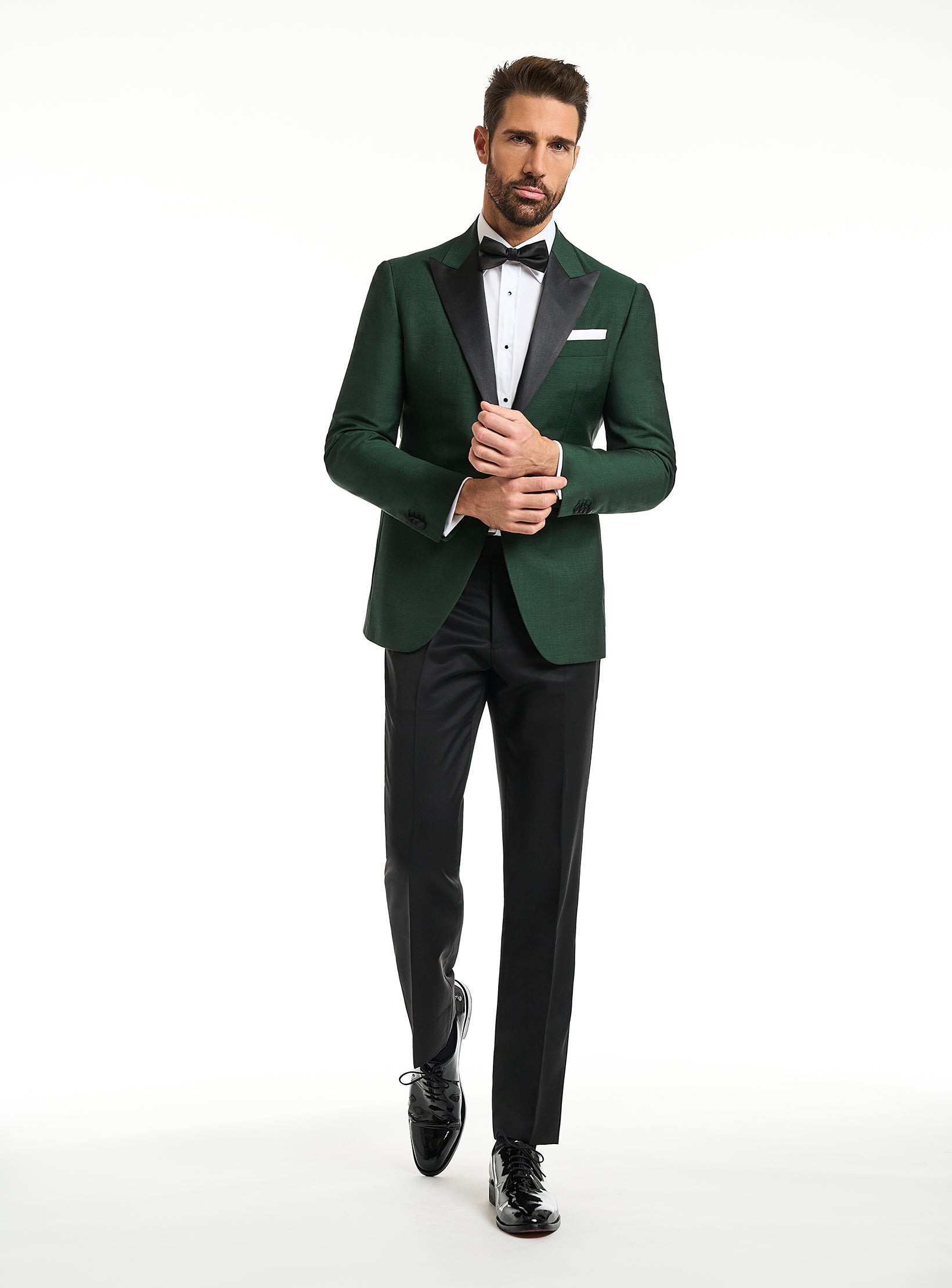 Costum Emerald Black Tie Consiglieri