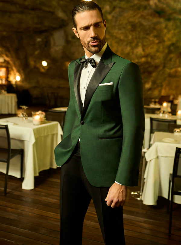 Costum Emerald Black Tie Consiglieri