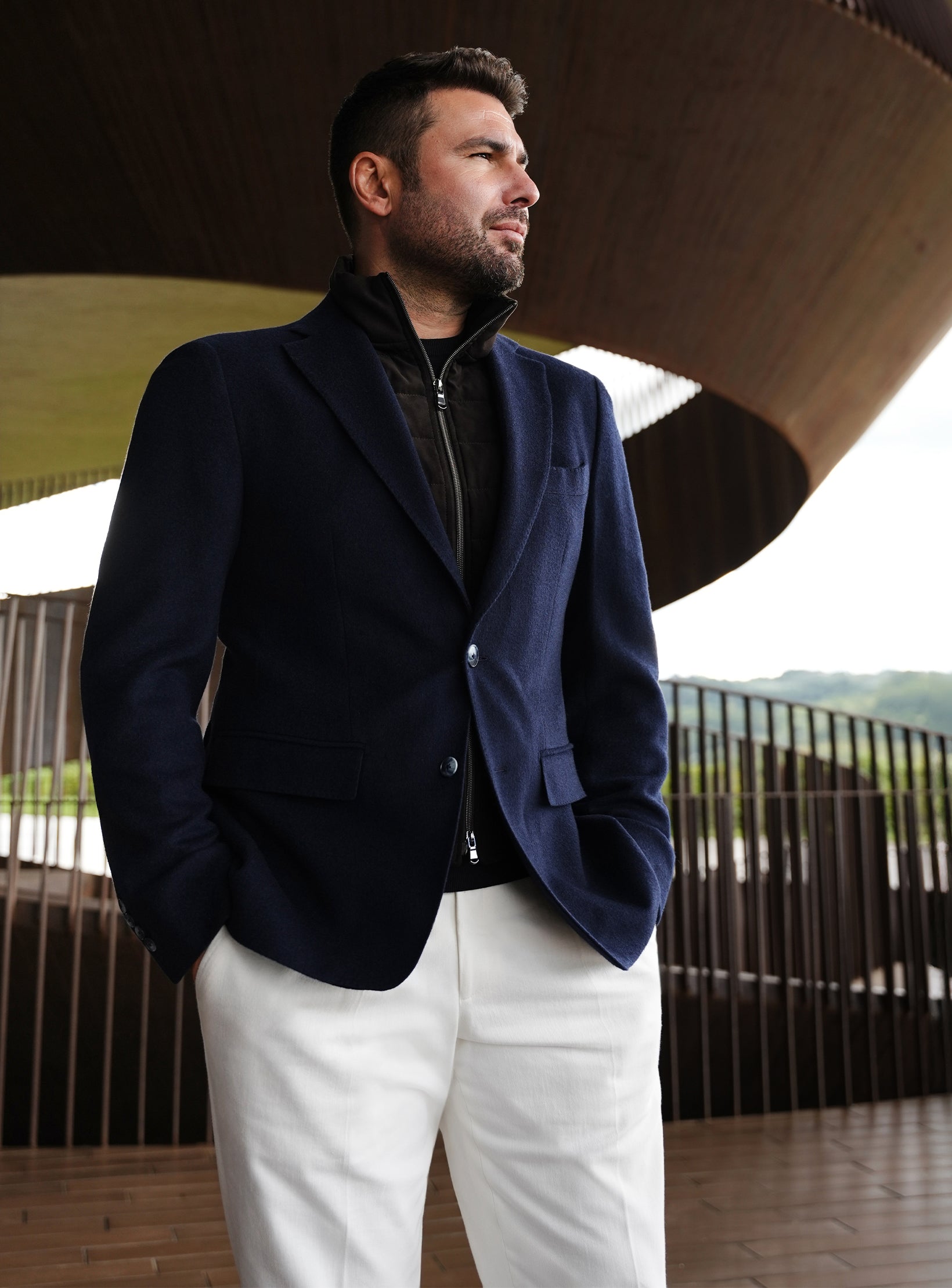 The Sartorial Blazer – Refined Elegance in Italian Wool