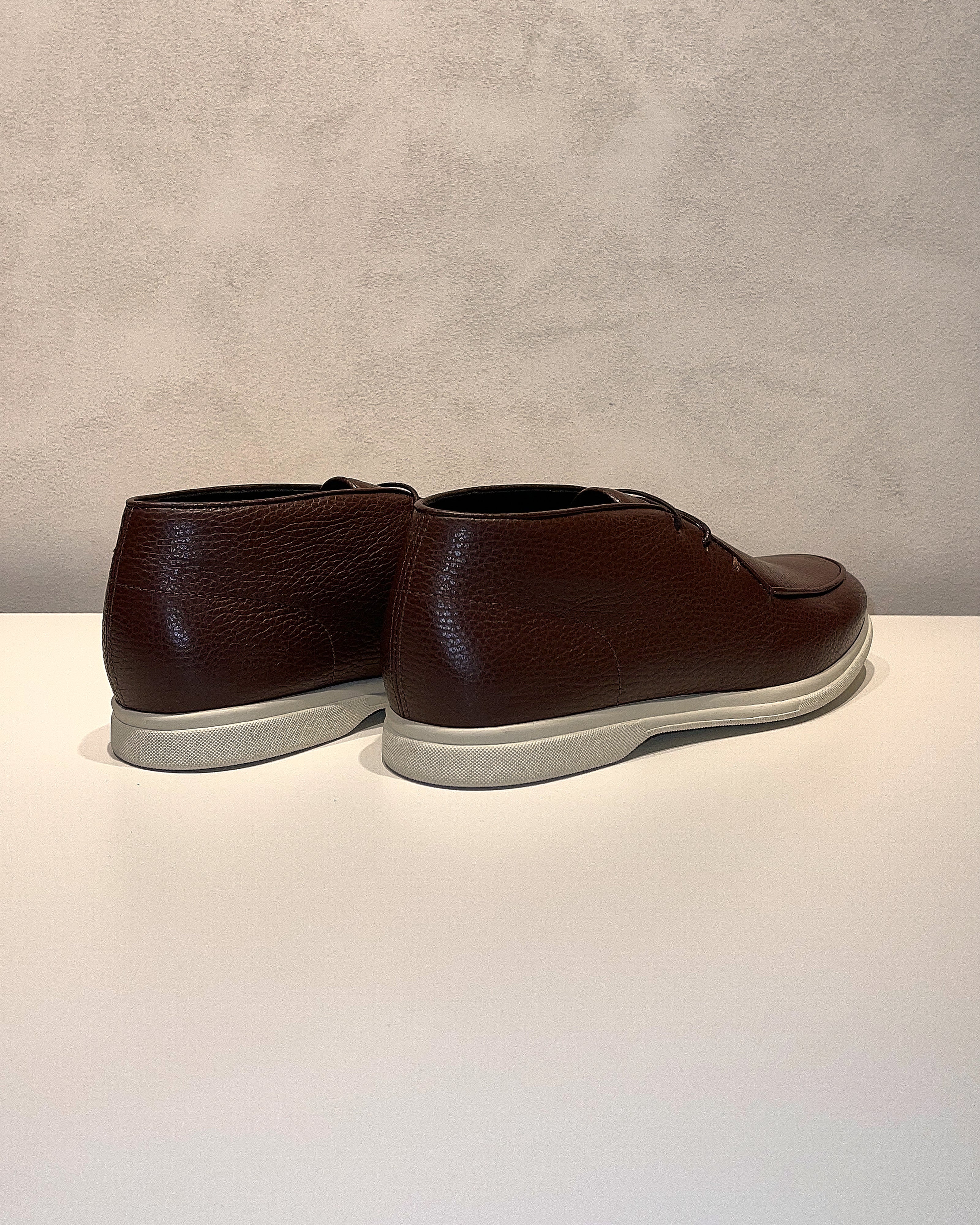 Chocolate Brown Mid Top City Loafers