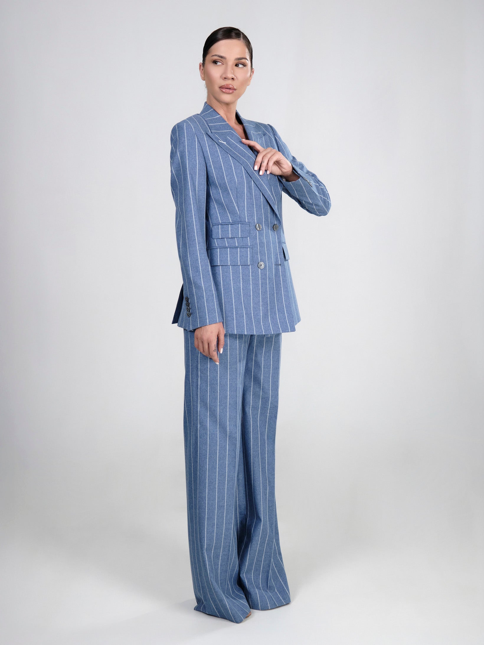 The Striped Authority Suit