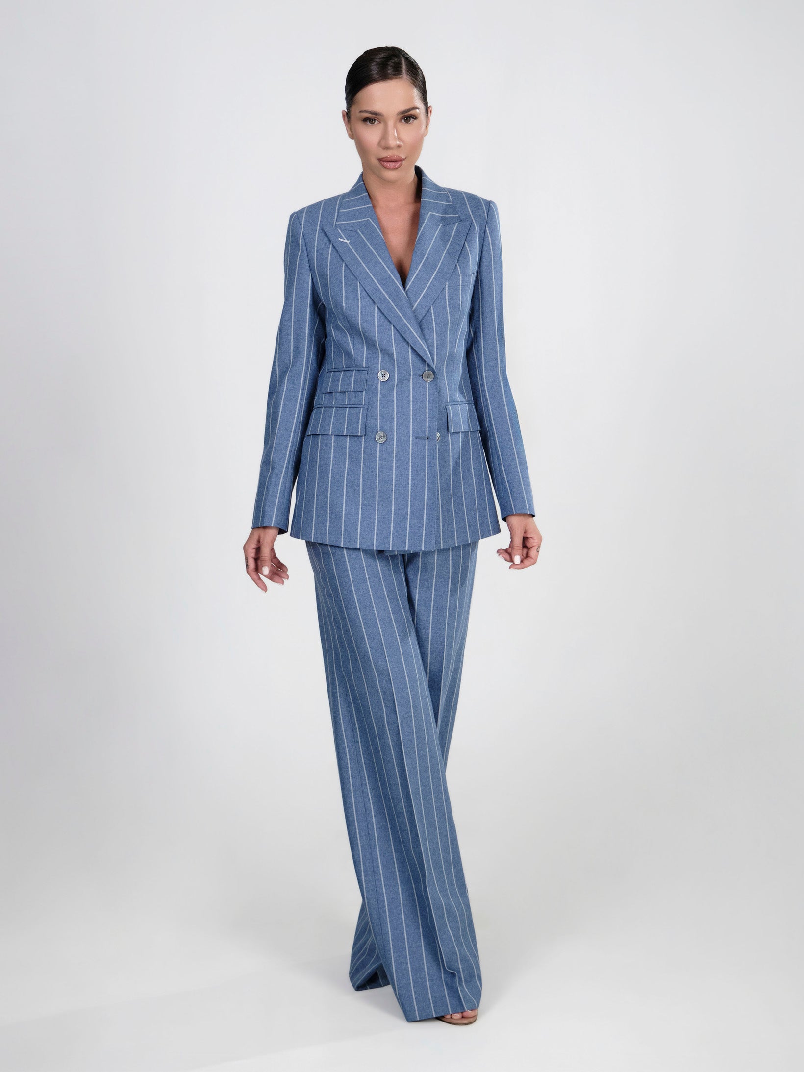 The Striped Authority Suit