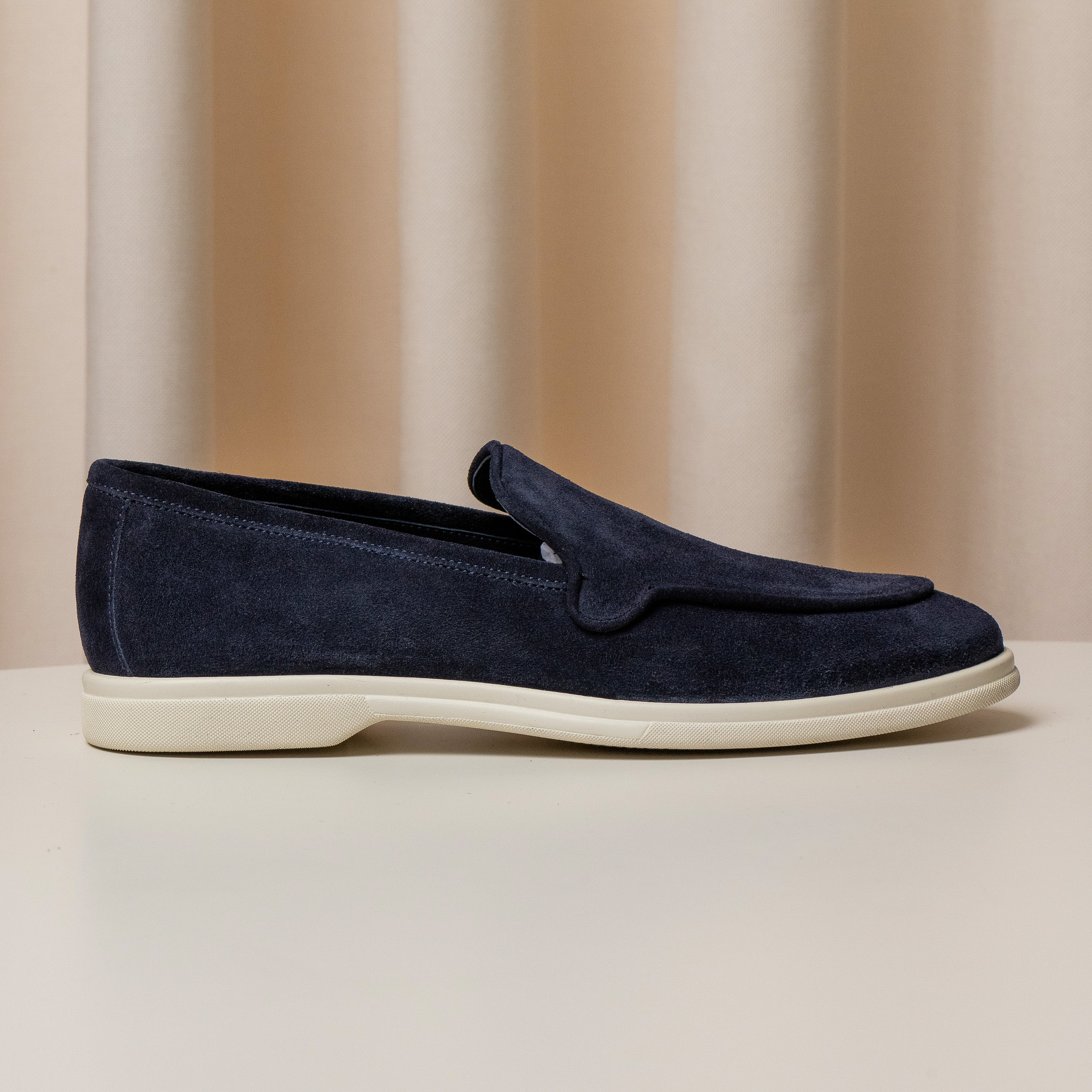 City Loafers Mid Blue Suede Consiglieri