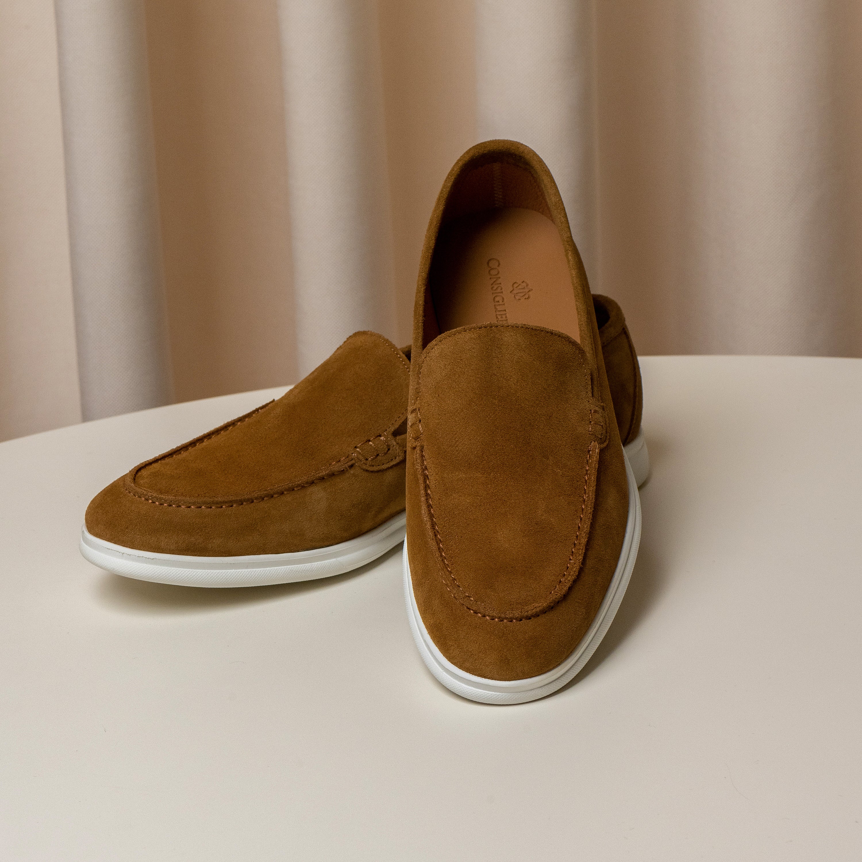 City Loafers Brown Suede Consiglieri