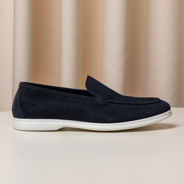 City Loafers Midnight Blue Suede Consiglieri