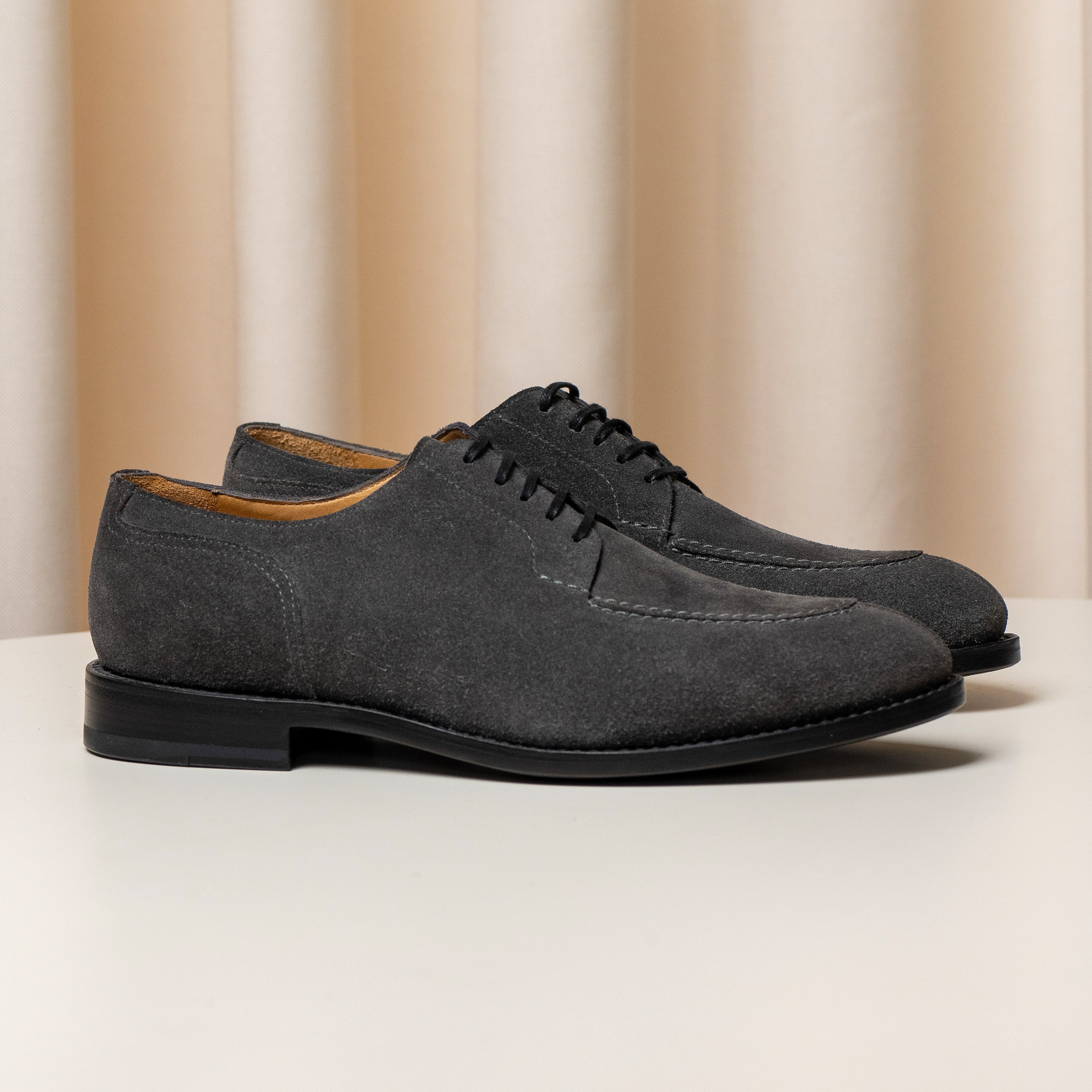 Pantofi Blucher Grey Suede Consiglieri