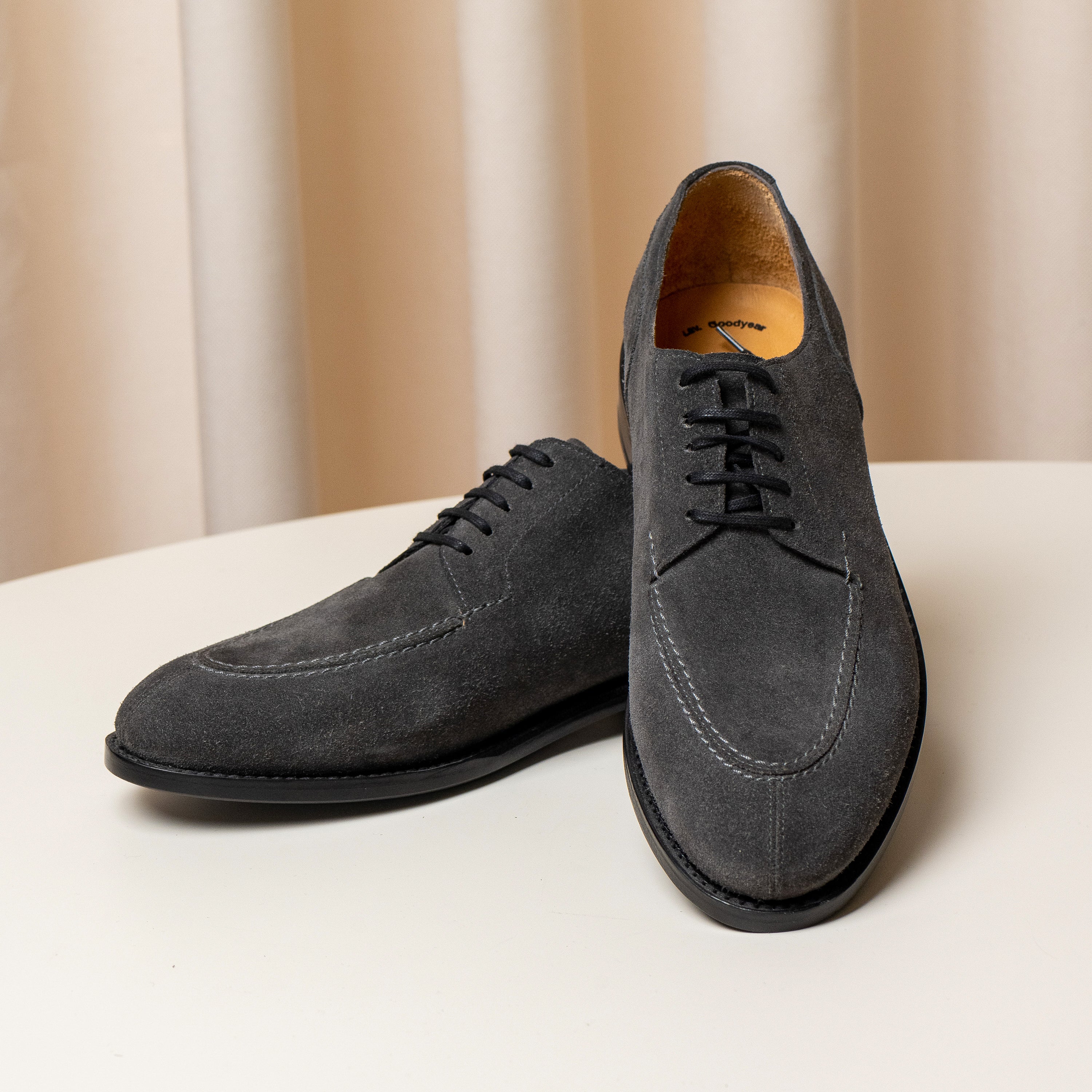 Pantofi Blucher Grey Suede Consiglieri