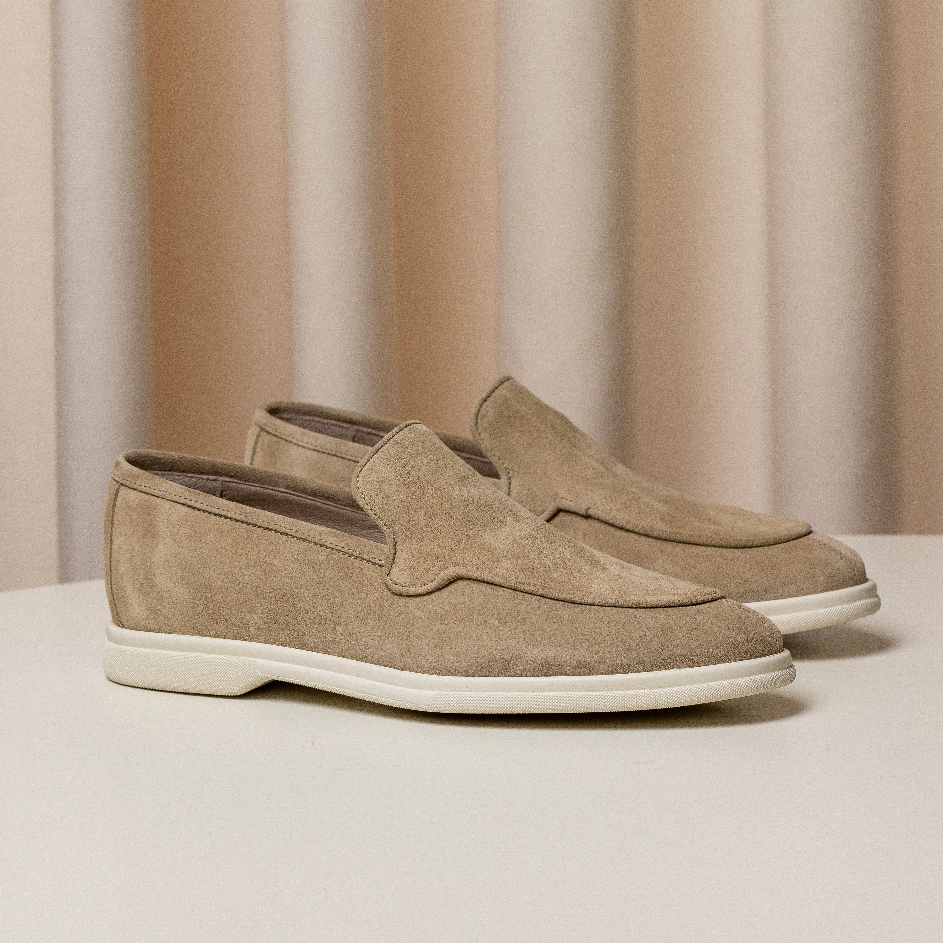City Loafers Sand Suede Consiglieri