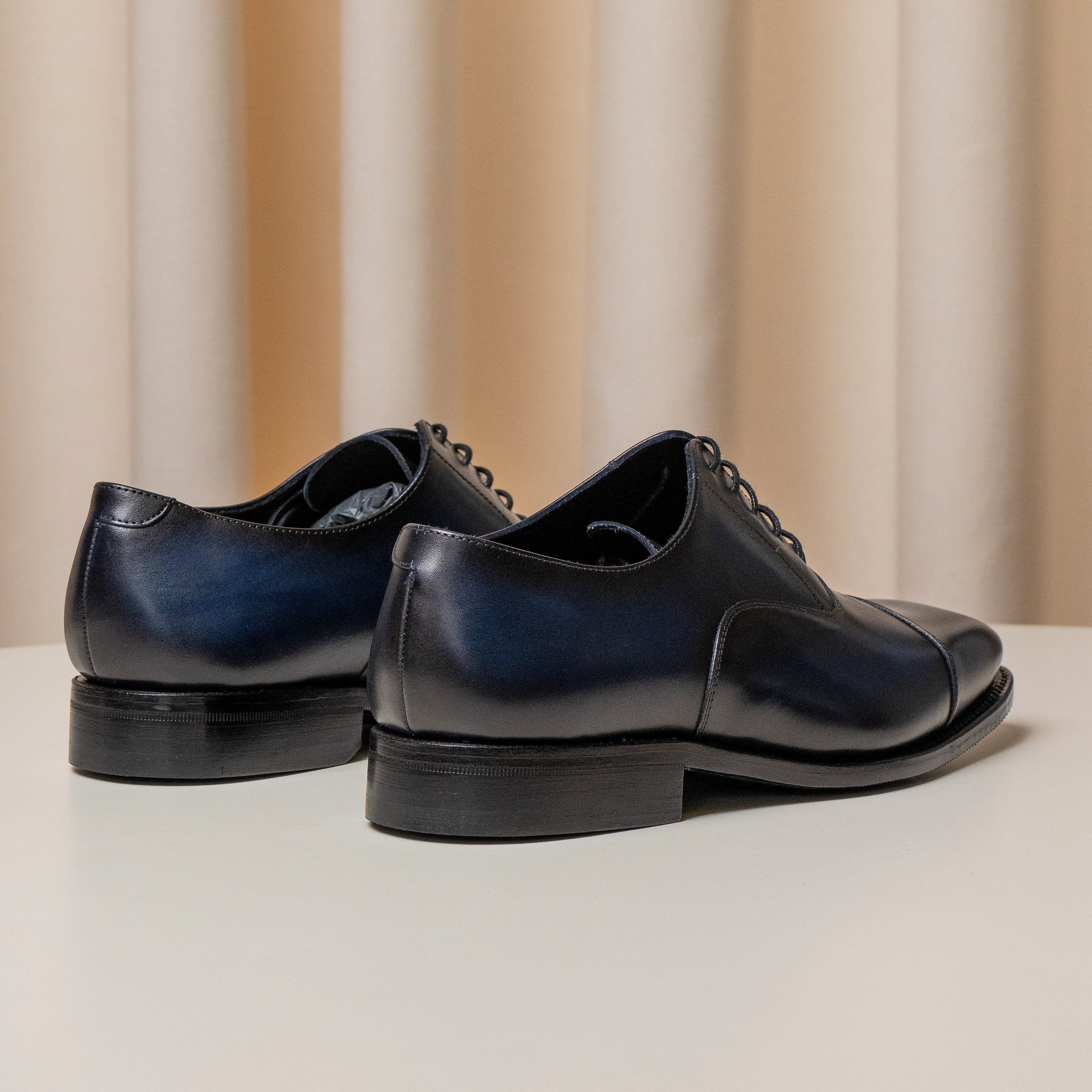 Pantofi Premium Oxford Dark Blue Consiglieri