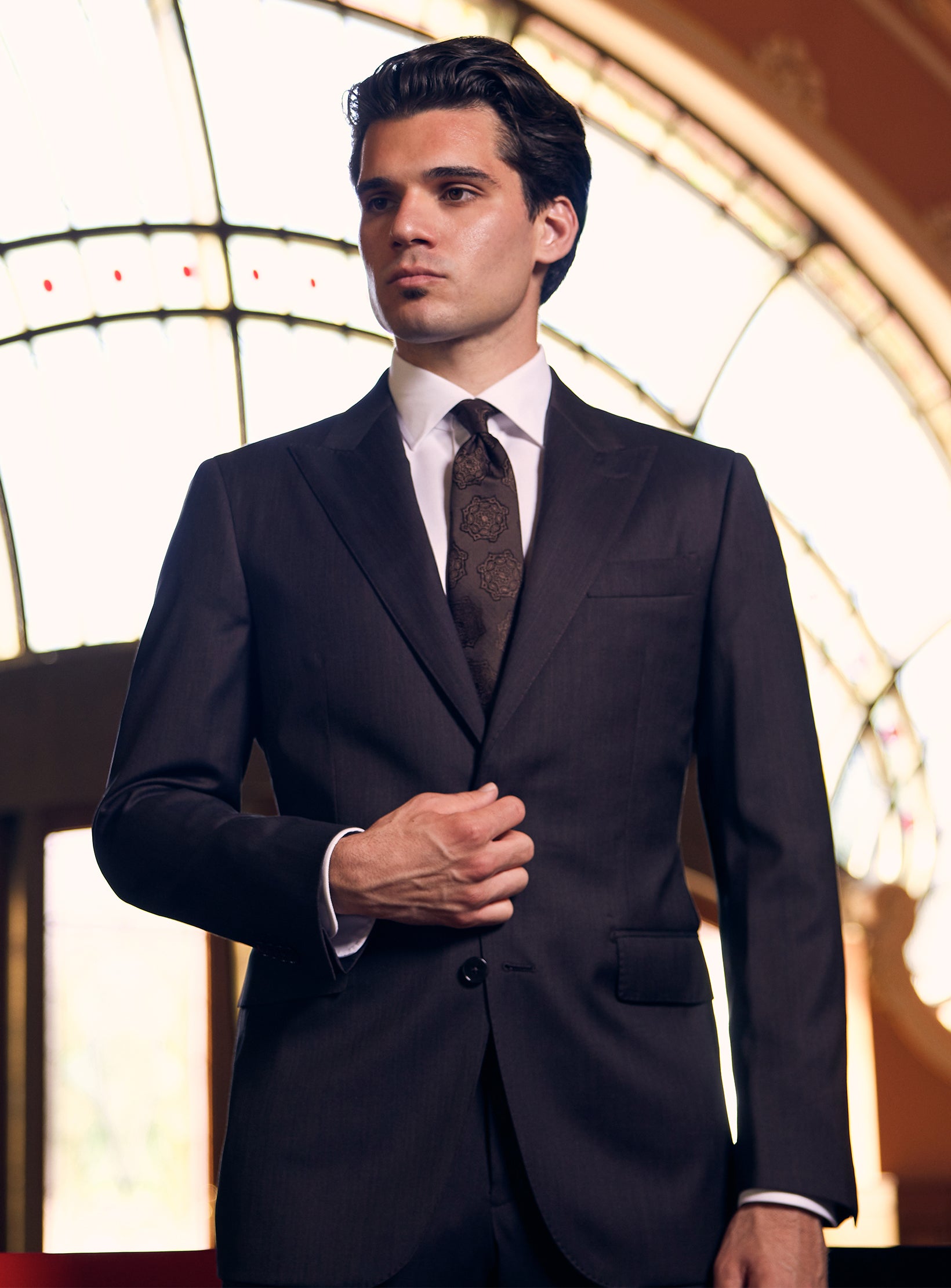 Drapers Wool & Silk Suit