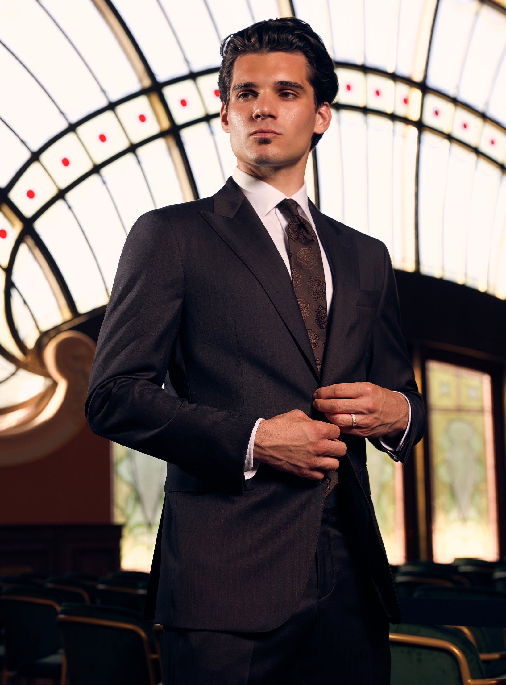 Drapers Wool & Silk Suit