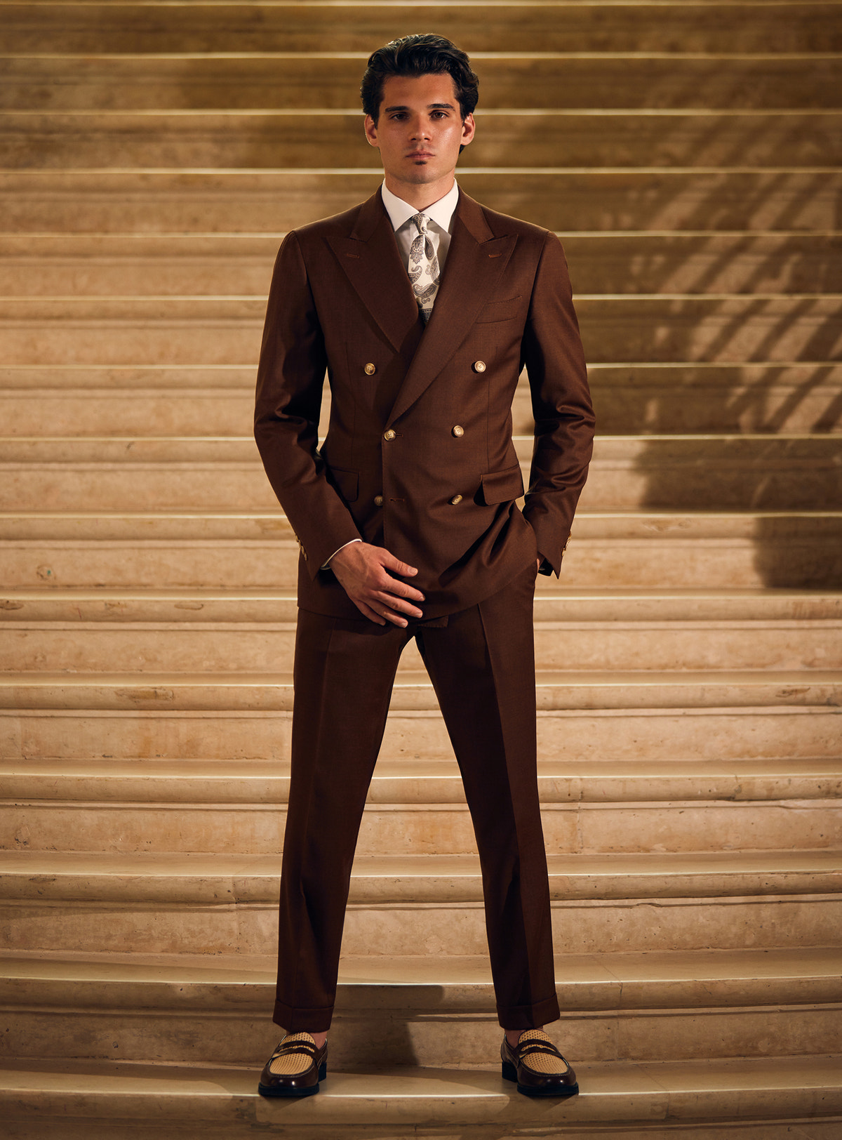 Refined Double Breasted Suit