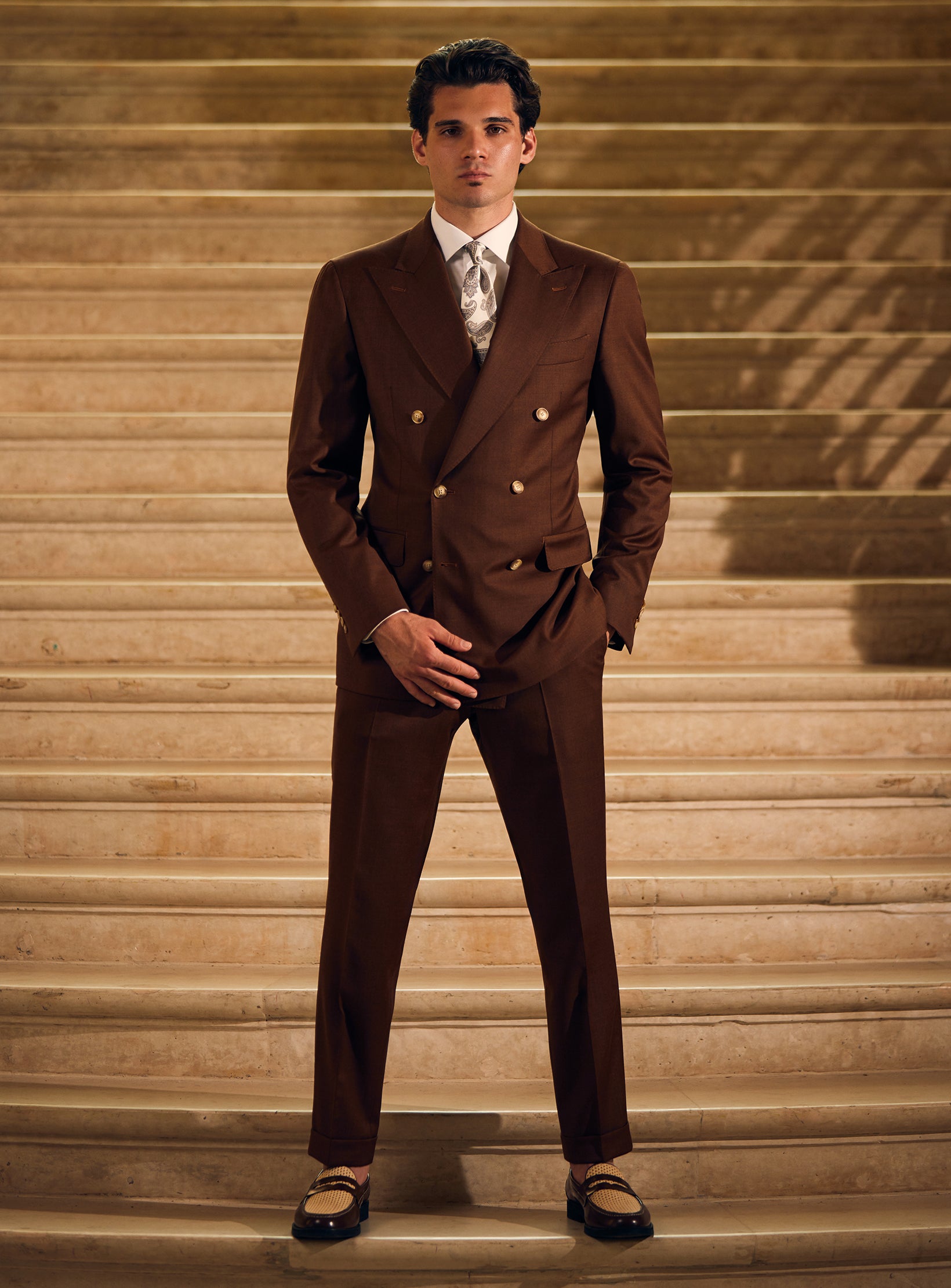 Refined Double Breasted Suit
