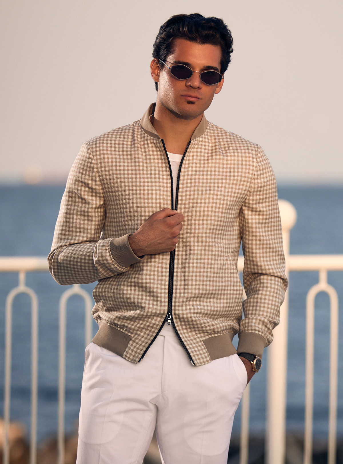 Bomber Jacket Italian Touch