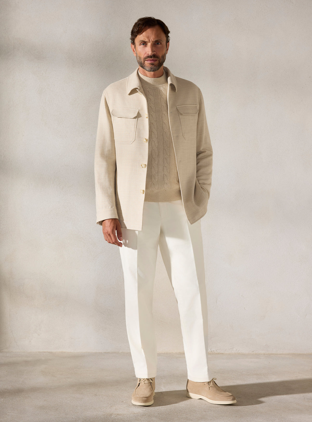 The Ivory Overshirt