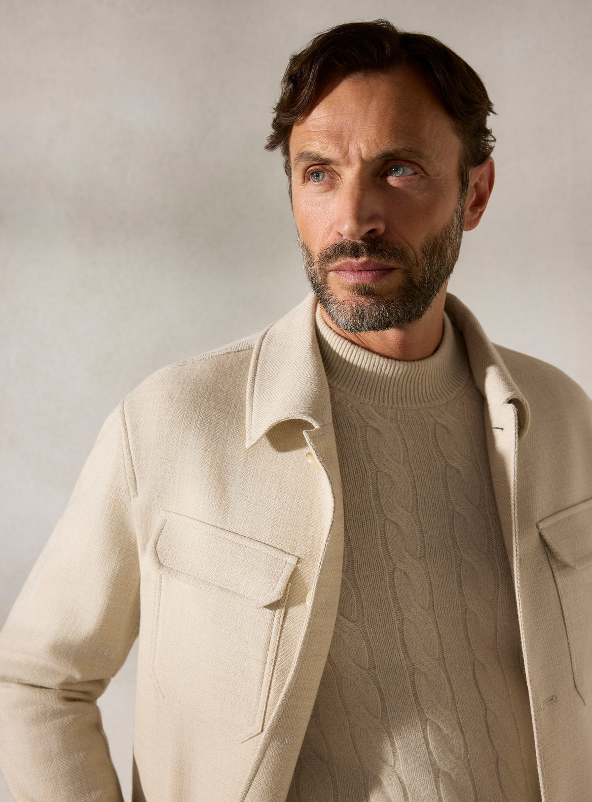 The Ivory Overshirt