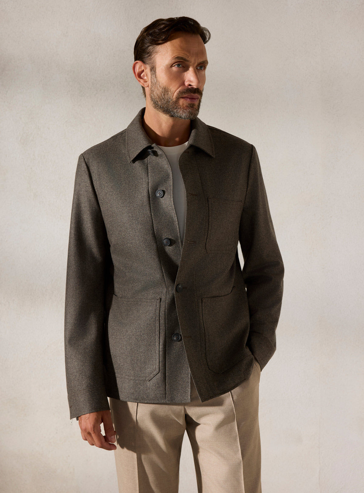The Graphite Overshirt