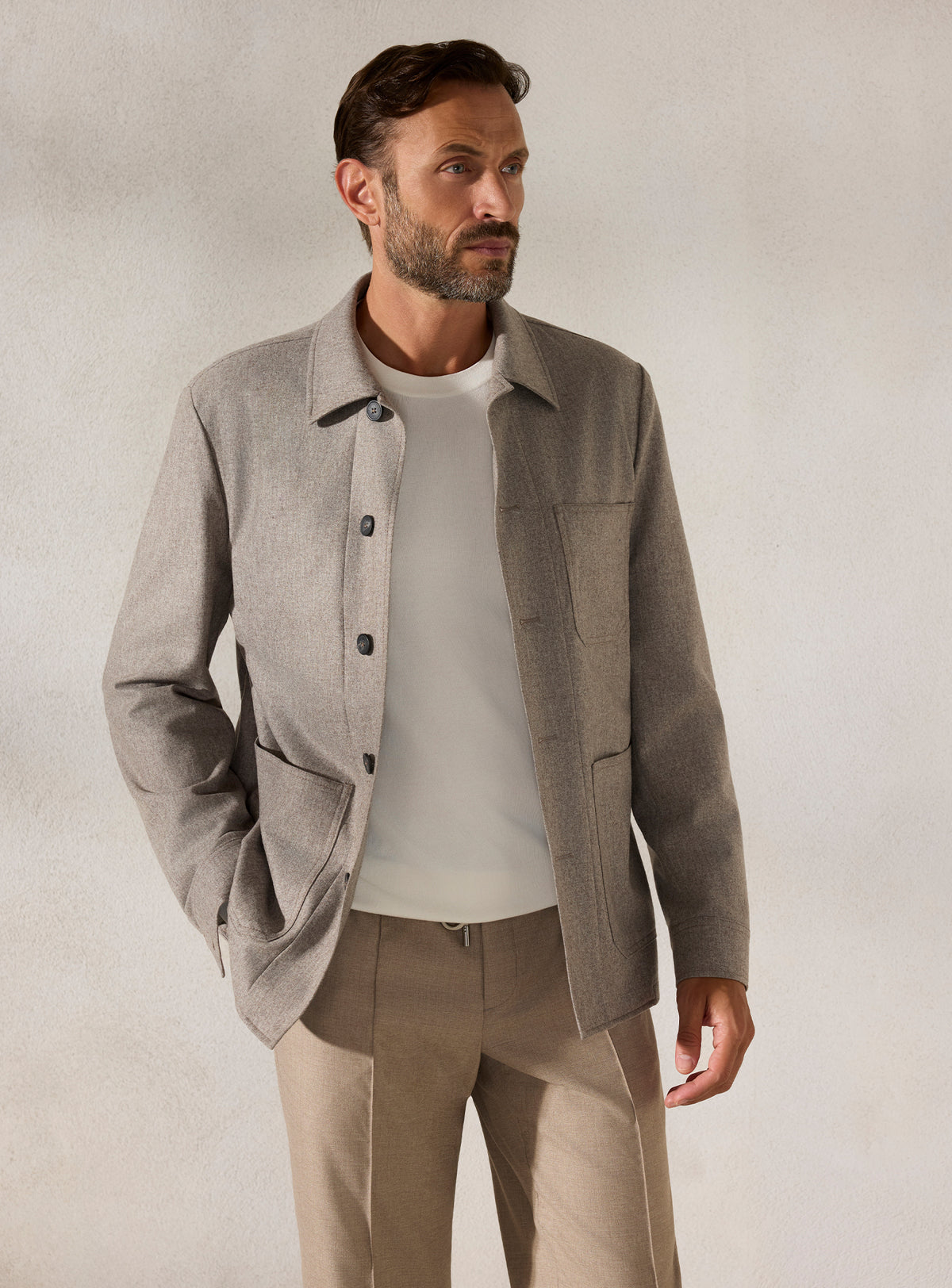 The Silver Overshirt