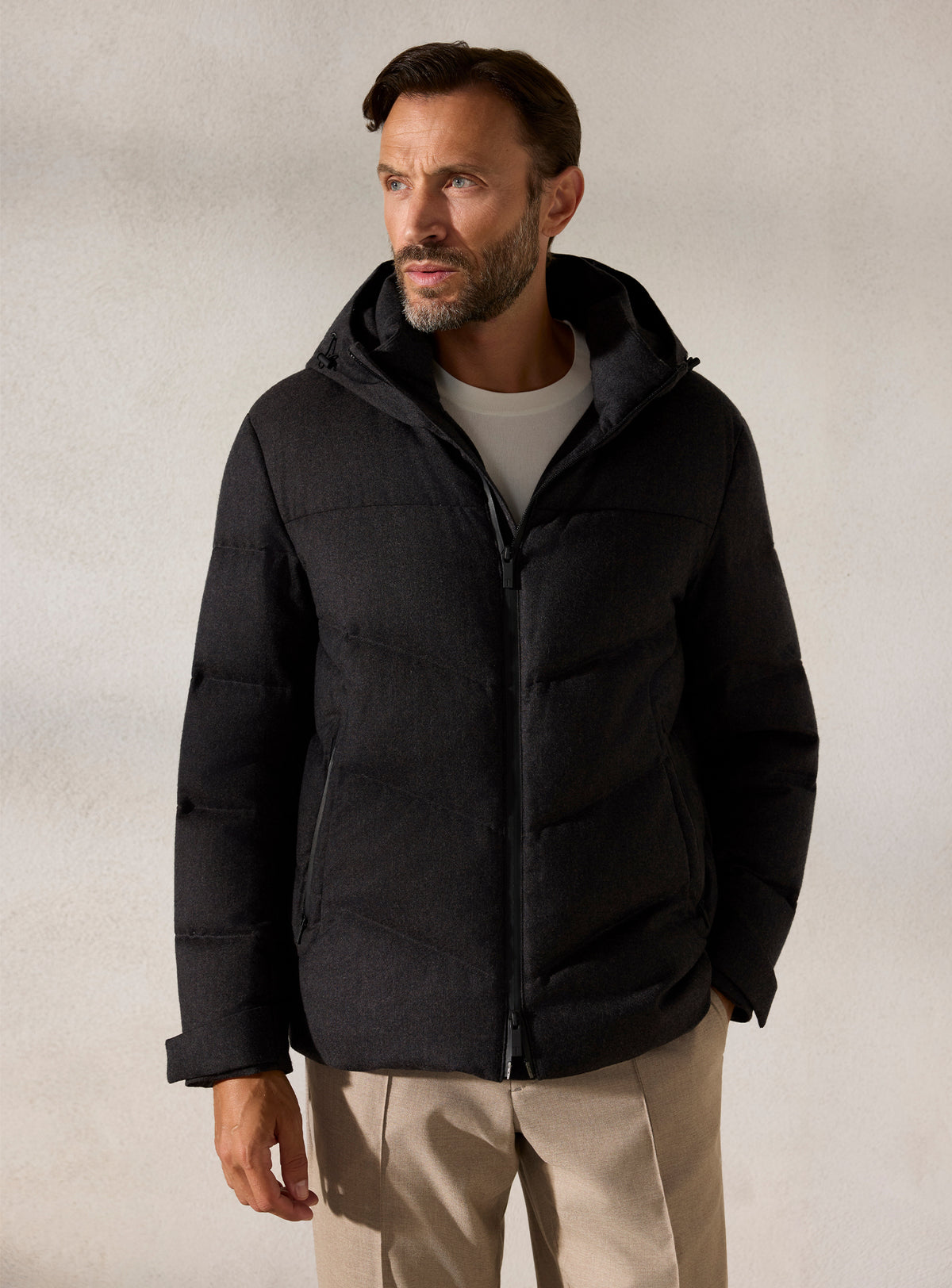 The Noir Hooded Jacket