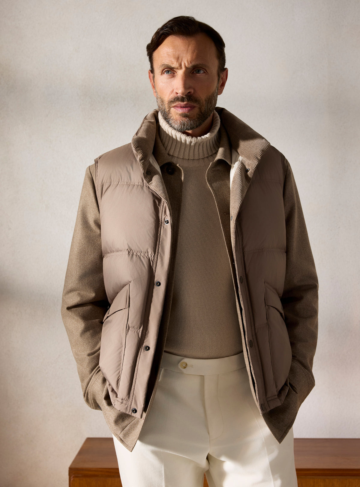 The Taupe Quilted Jacket