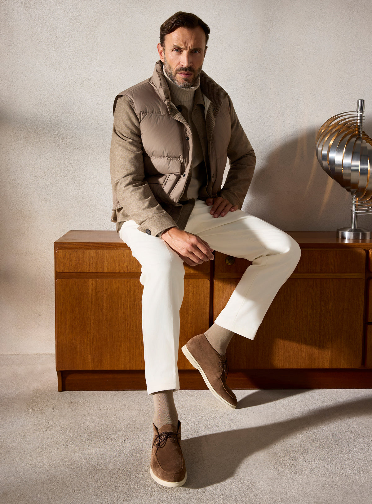 The Taupe Quilted Jacket