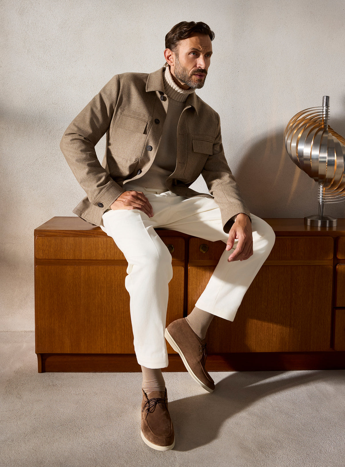 The Taupe Overshirt