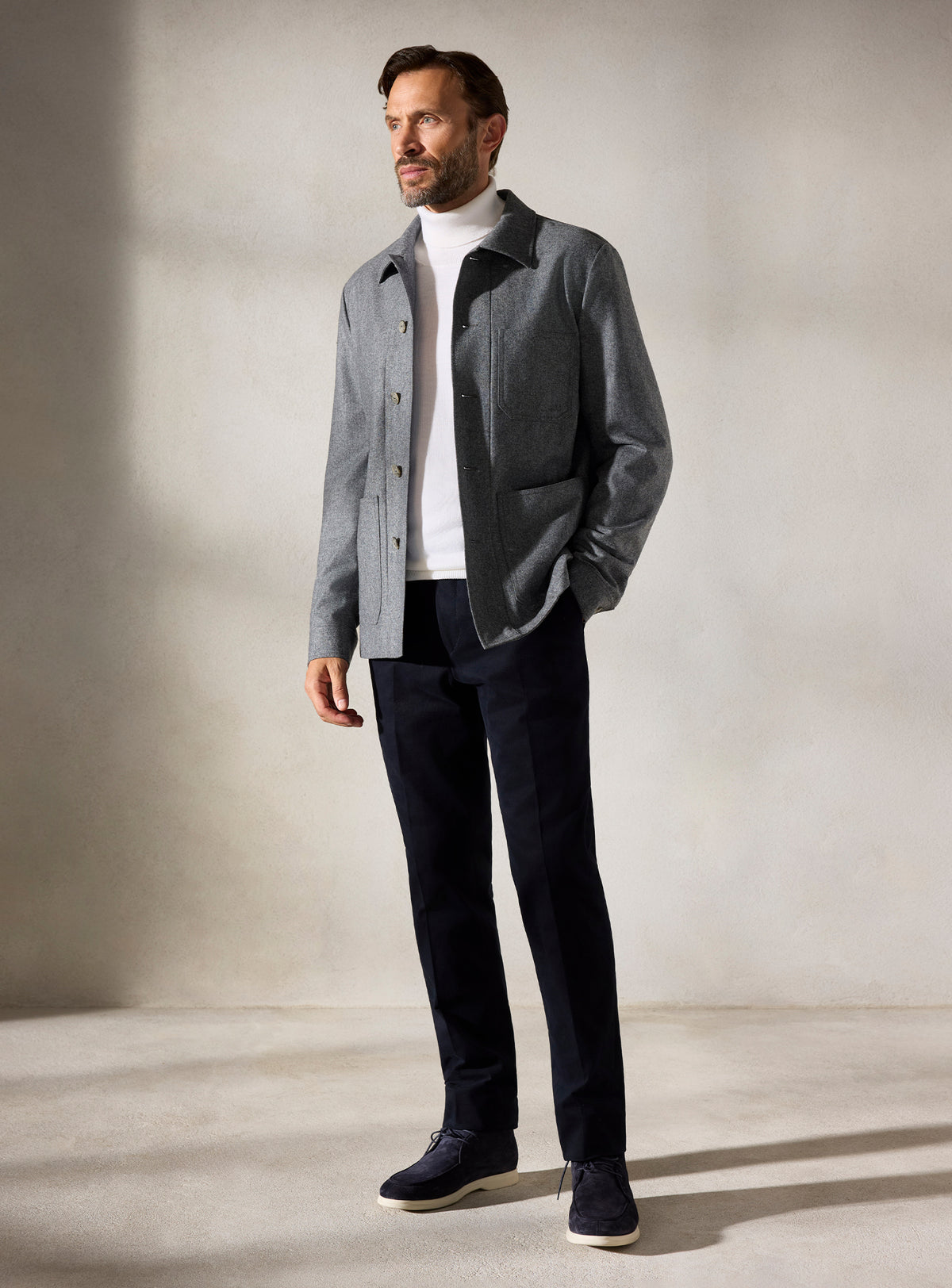 The Grey Overshirt
