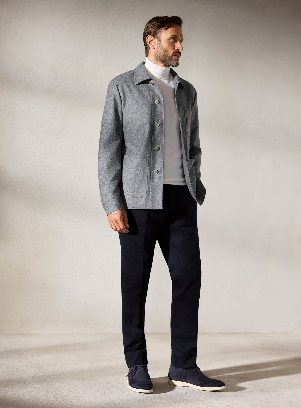 The Grey Overshirt