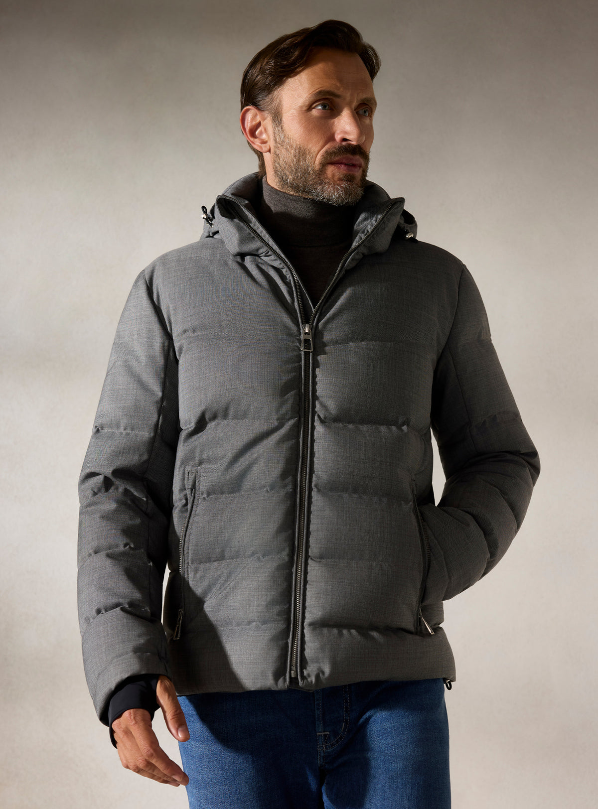 The Grey Zip Jacket