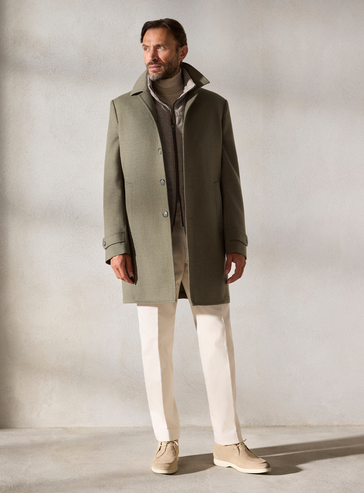The Sage Car Coat