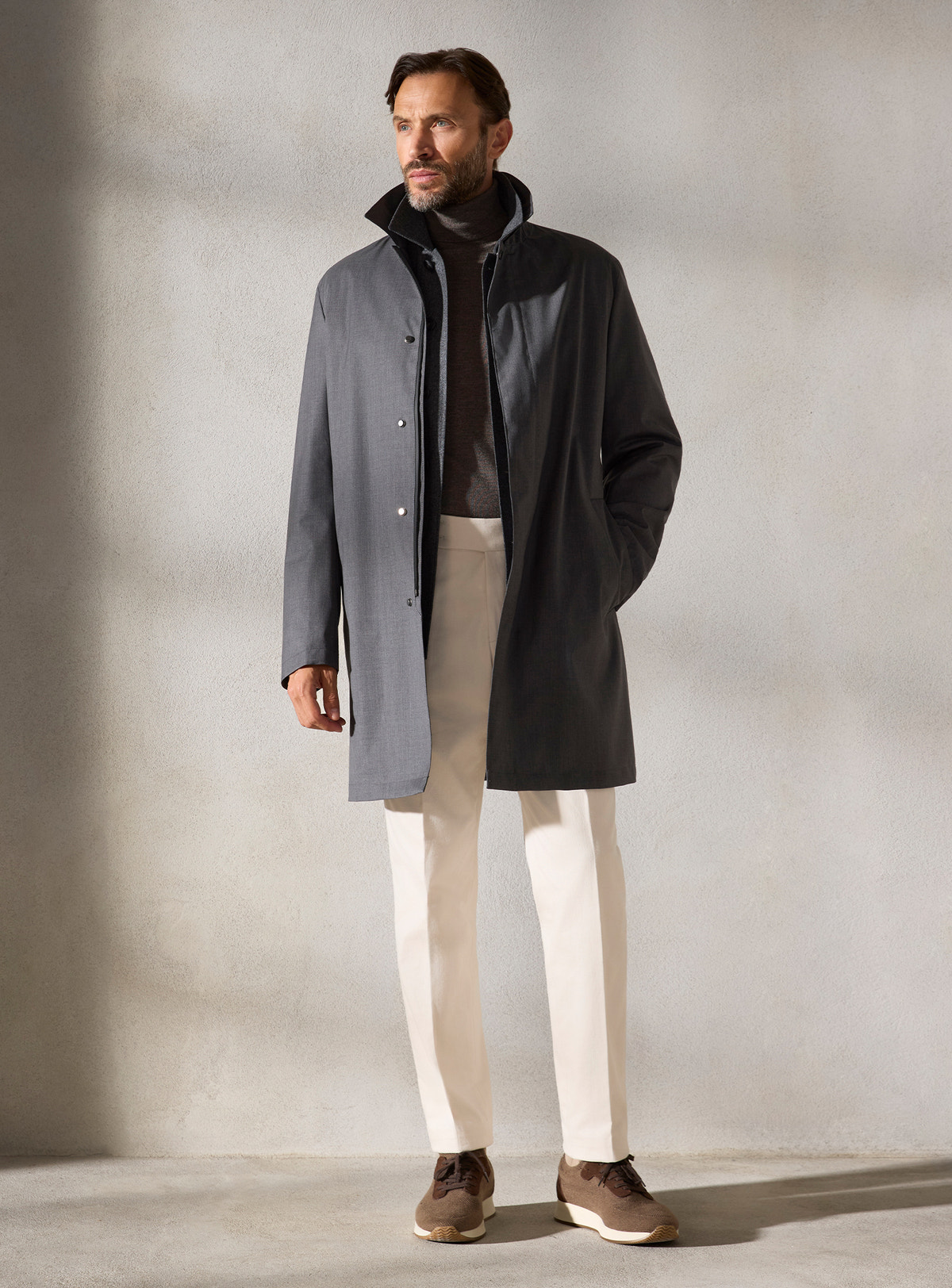 The Grey Weather Coat
