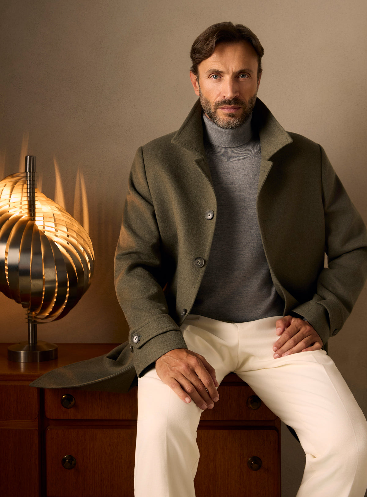 The Olive Car Coat