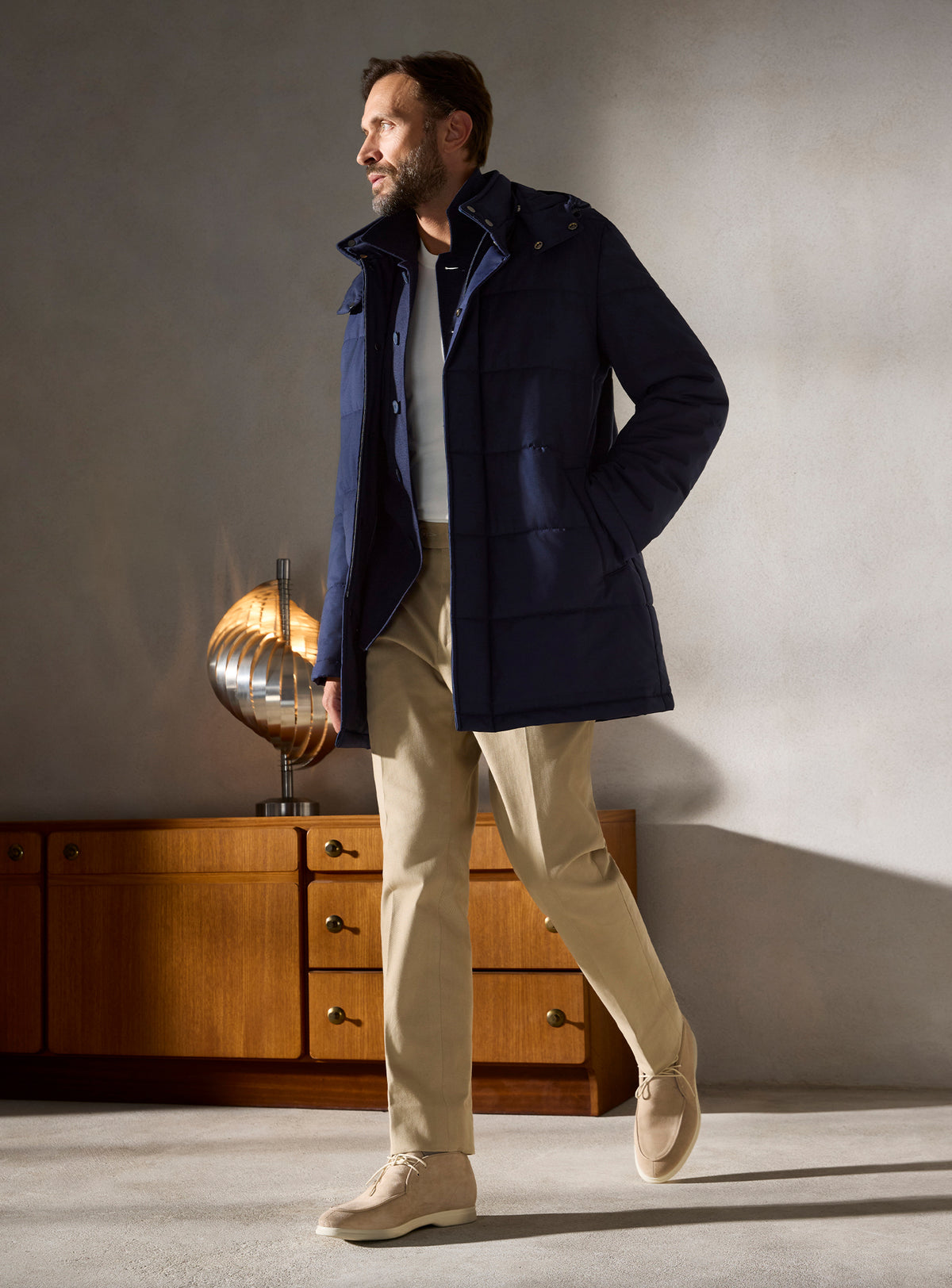 The Navy Reversible Parka