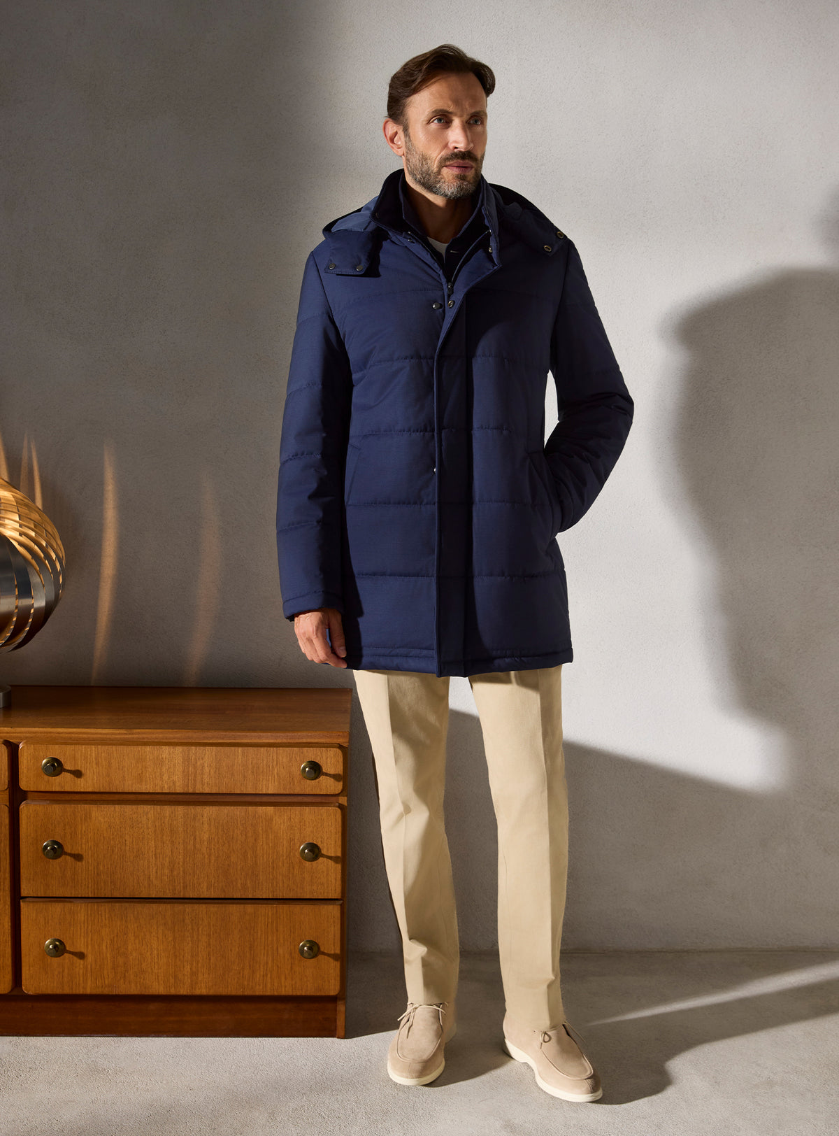 The Navy Reversible Parka