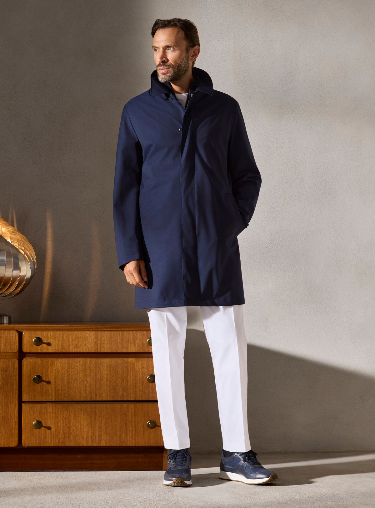 The Navy Weather Coat