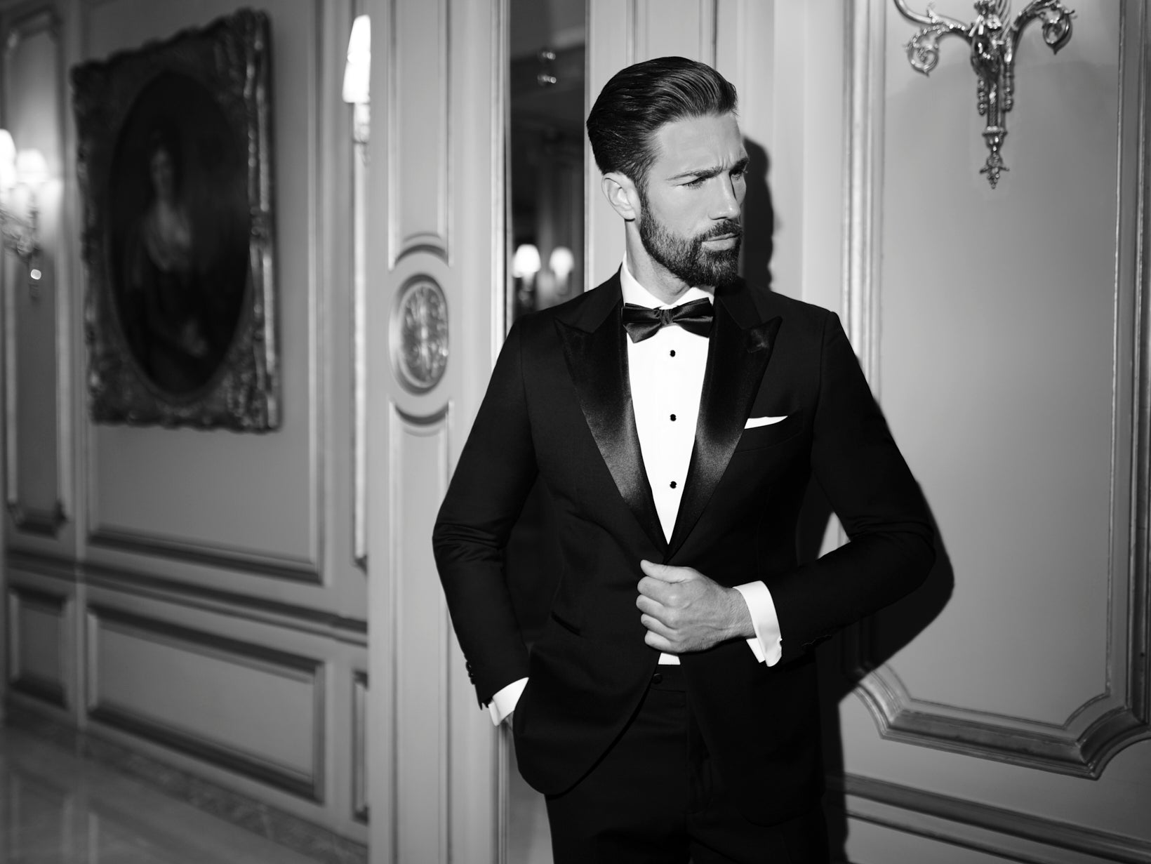 Luxury Zegna Black Tie Consiglieri