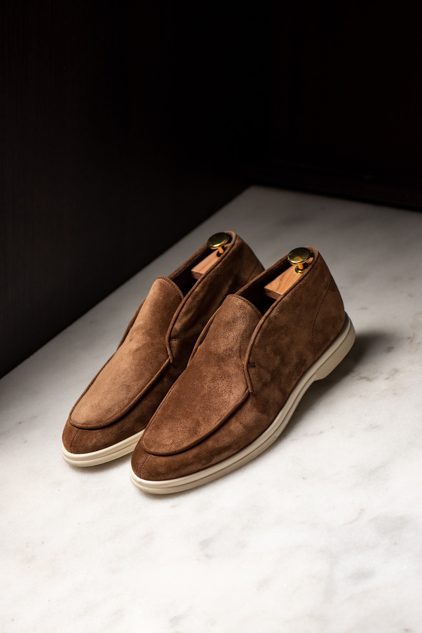 City Loafer Suede Brown Consiglieri
