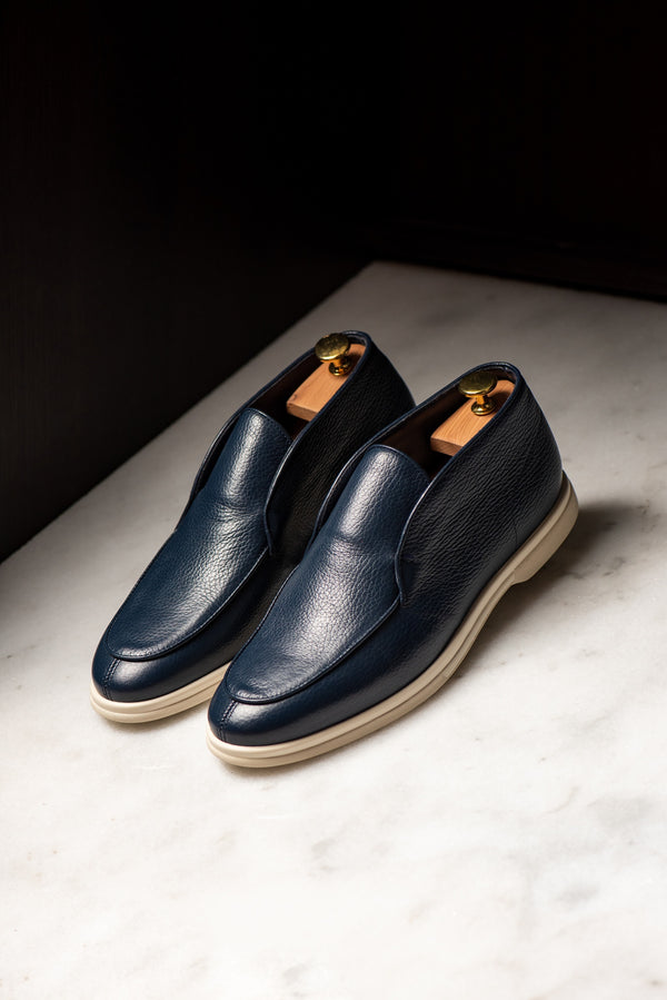 City Loafers Suede Blue Consiglieri