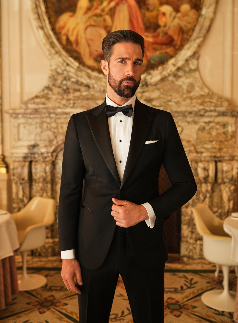 Luxury Loro Piana Black Tie Consiglieri