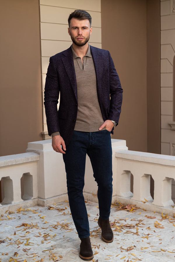 Sacou Casual Melange Consiglieri